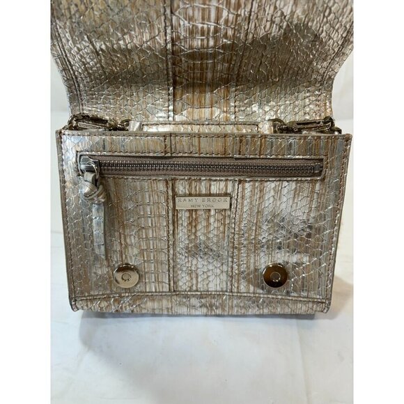 Ramy Brook Embossed Leather Crossbody Bag luxury - Picture 8 of 16